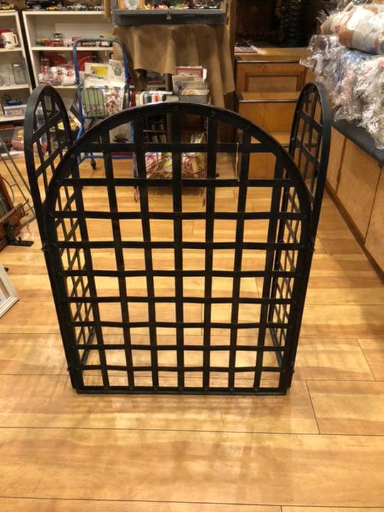 アンティーク　アイアン　マントルピースカバー