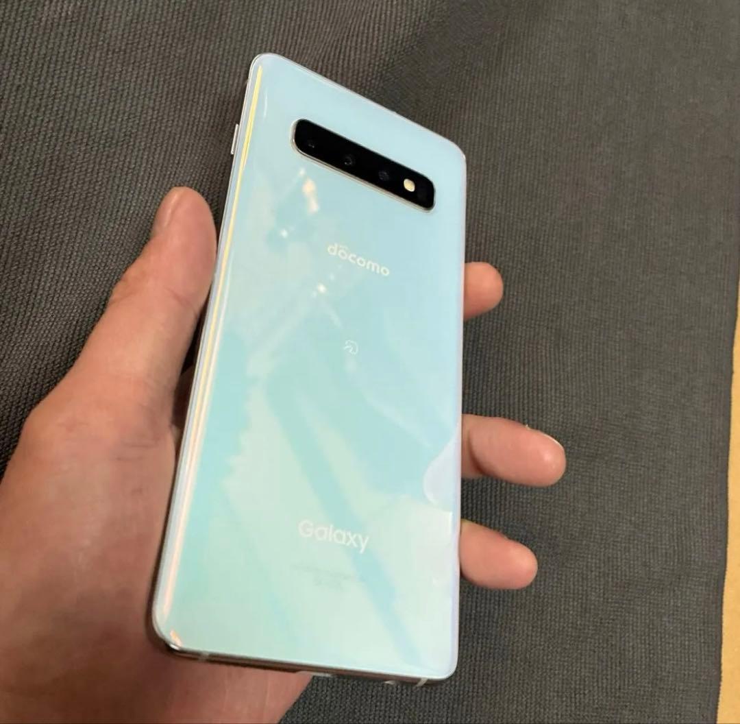 Galaxy S10 SC-03L SIMフリー プリズムホワイト
