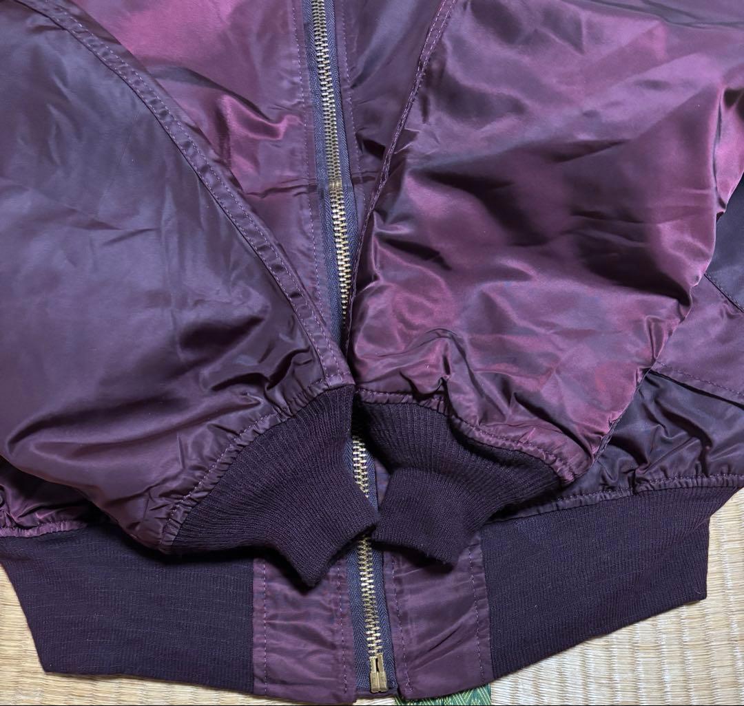 d*z様 《希少カラー》80s USA製 ALPHA MA-1 ヴィンテージ ボ