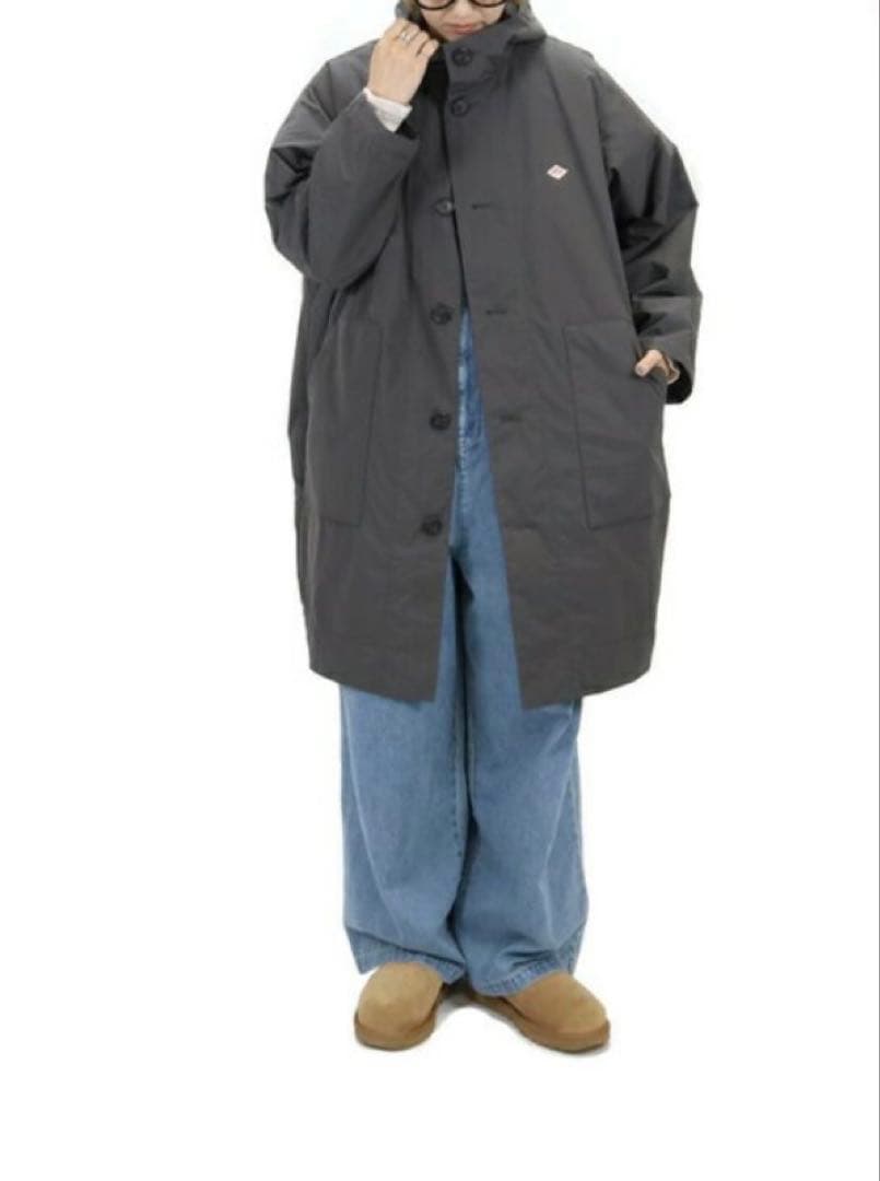 DANTONダントンインサレーション フードコート カーキ　38 新品未使用