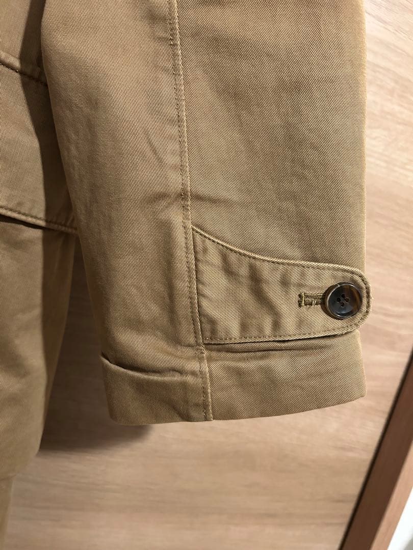 phigvel DOUBLE-BREASTED MC COAT カーキ 40