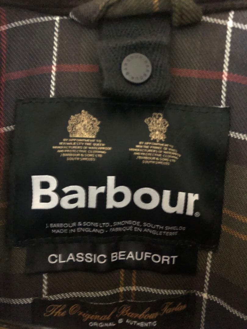 バブアー Barbour CLASSIC BEAUFORT オリーブ　38サイズ