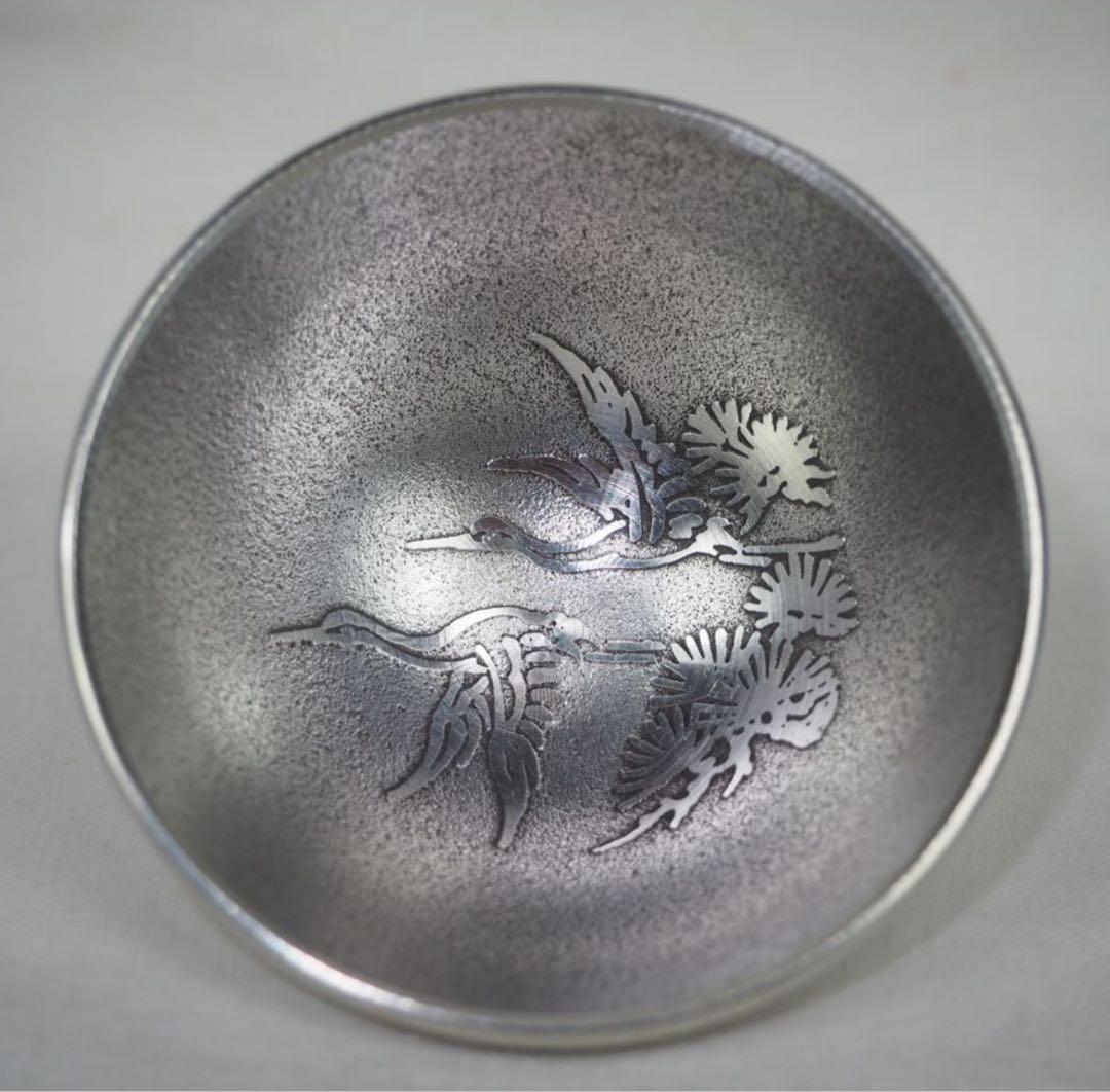 送料無料　薩摩錫器　登六作　薩摩岩切正錫酒器　重さ682ｇ 未使用・共箱