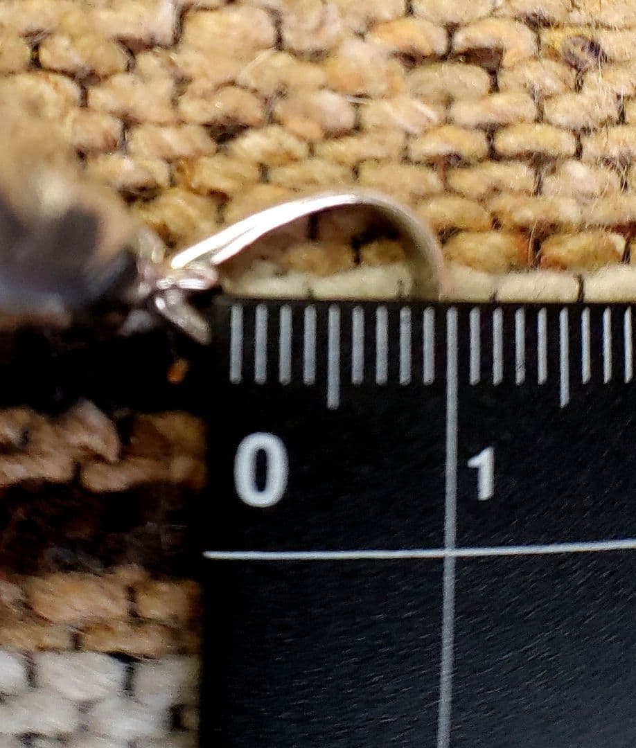 高品質　ルチルクォーツ　ペンダントトップ　シルバー　silver925