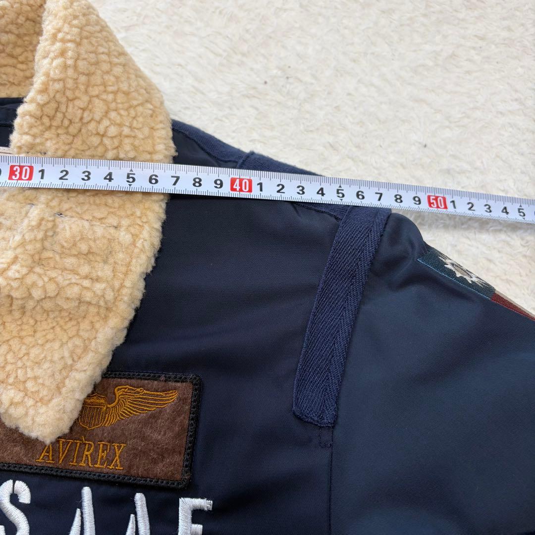 AVIREX 74TH FIGHTER SQ. B-3ジャケット　ショート丈