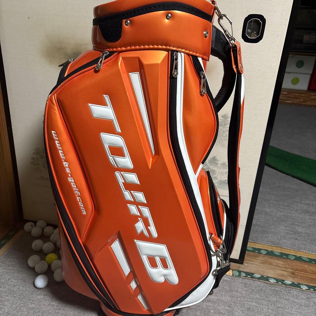 BRIDGESTONE TOURB オレンジ ゴルフバッグ