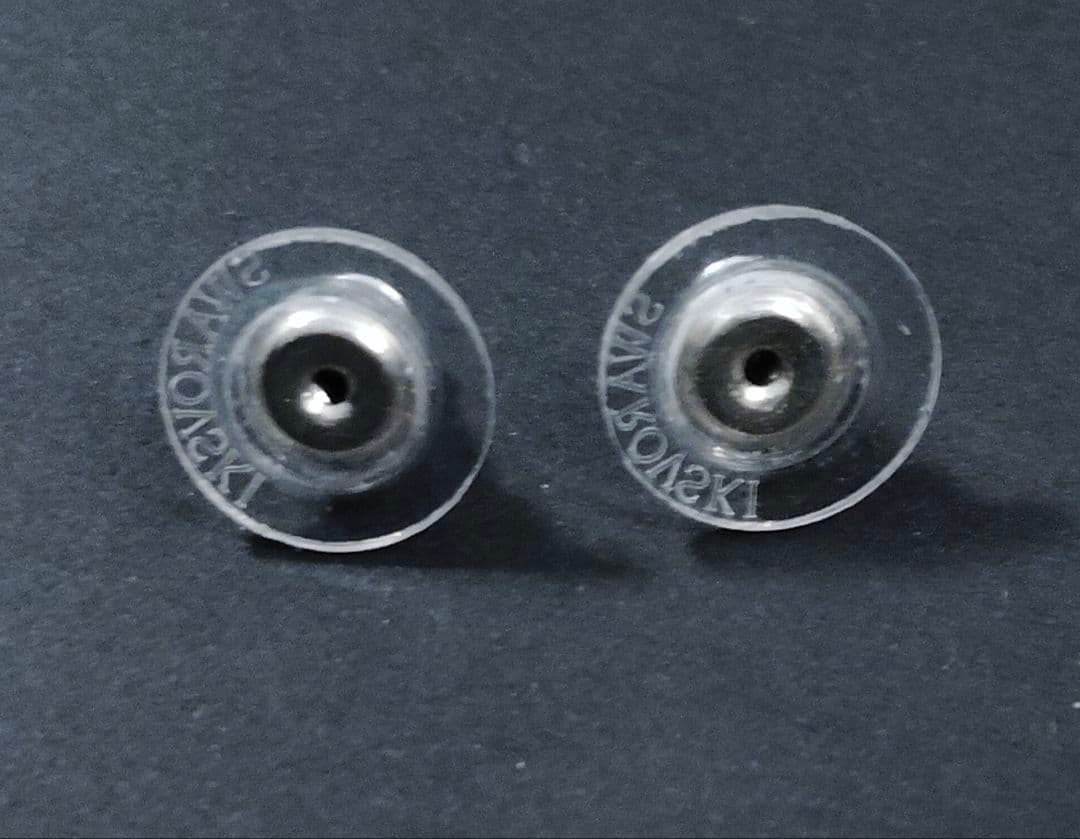 【極美品】SWAROVSKI✩Una sublima ハート型スタッドピアス