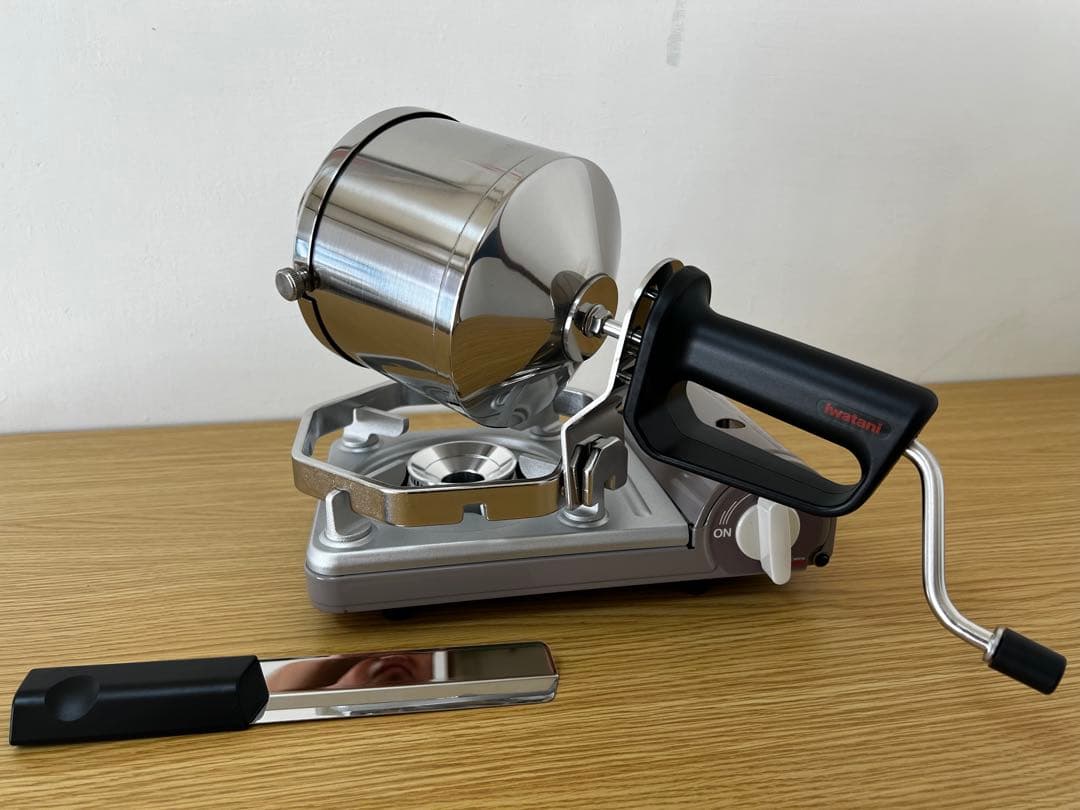 Iwatani My roast 手動焙煎器　カセットフーミニ付き