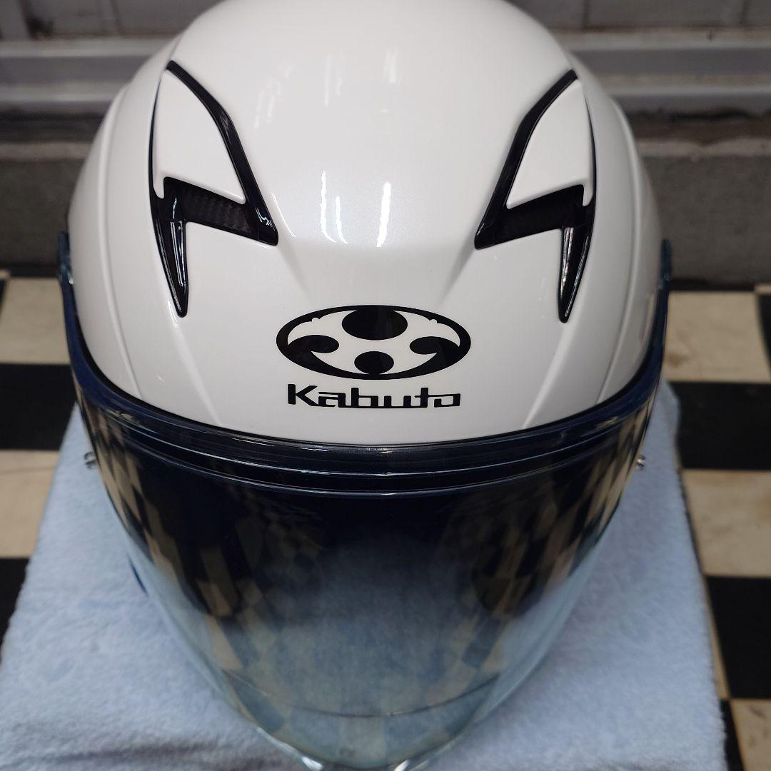 OGK KABUTO EXCEED-2 パールホワイト　XL ヘルメット