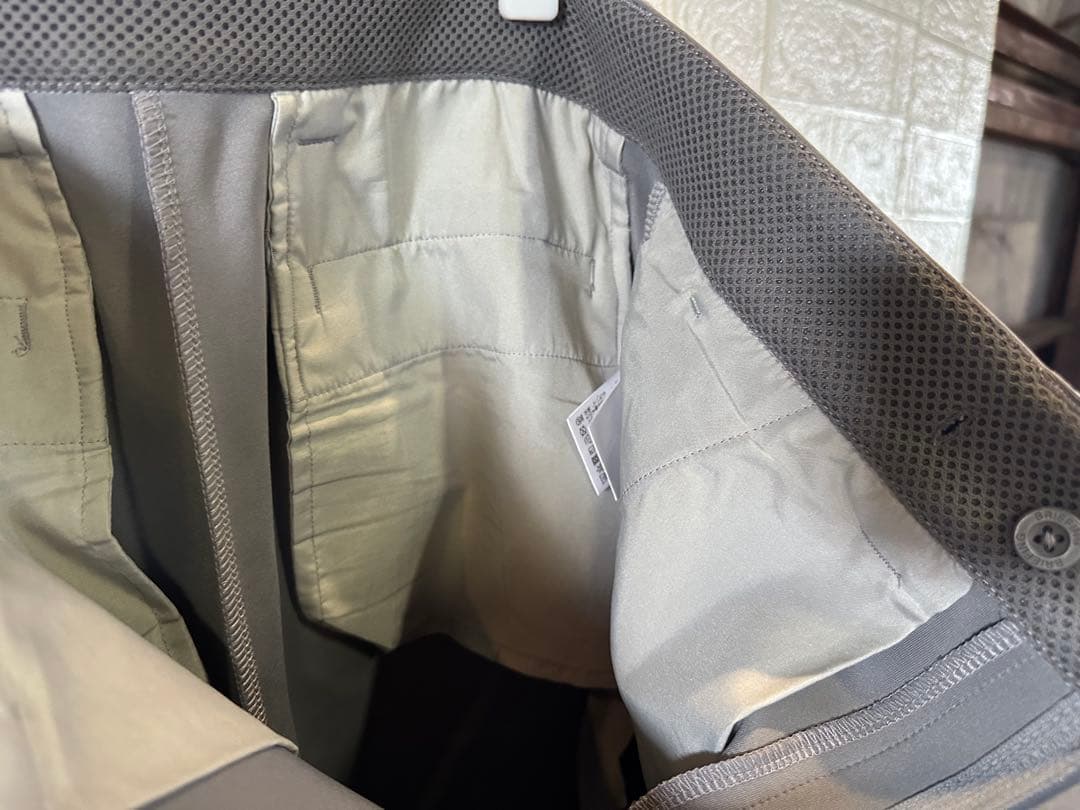 BRIEFING ブリーフィング 3Dロゴ Mサイズ ジョガーパンツ グレー