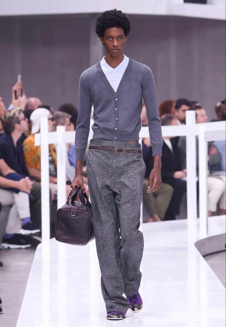 25ss Prada trompe-l'oeil Knitトロンプルイユ