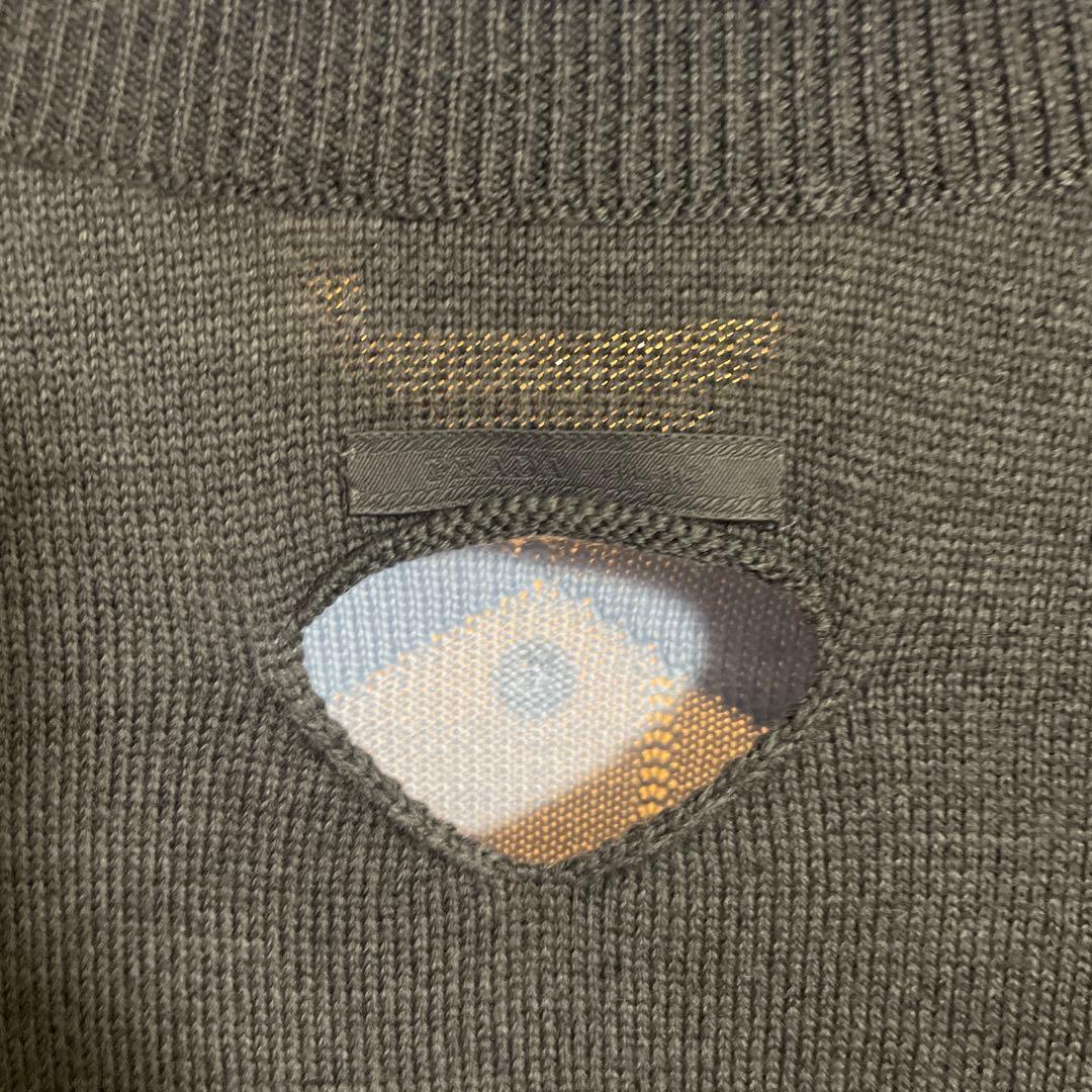 25ss Prada trompe-l'oeil Knitトロンプルイユ