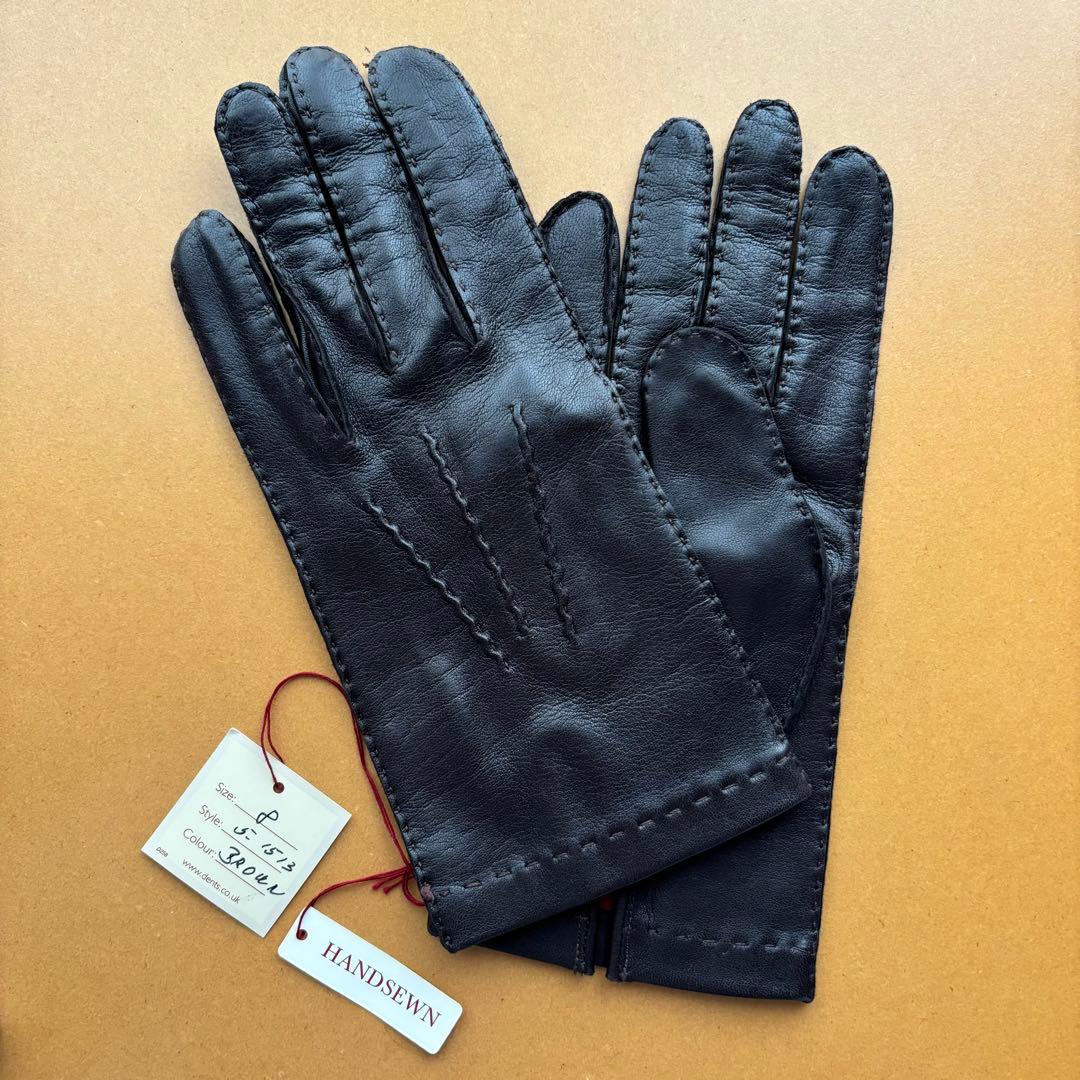 DENTS『デンツ』レザーグローブ　BROWN