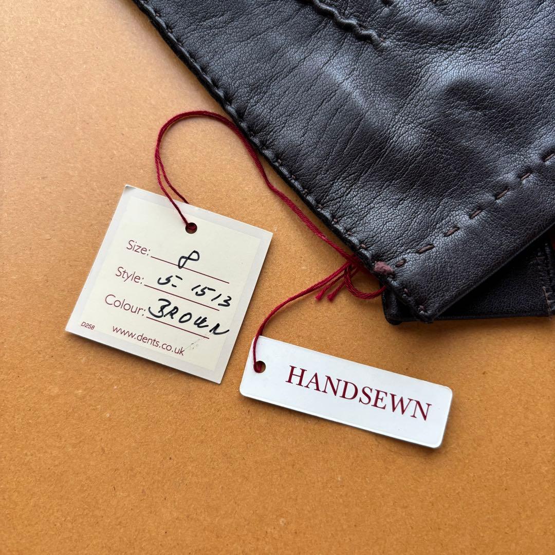 DENTS『デンツ』レザーグローブ　BROWN