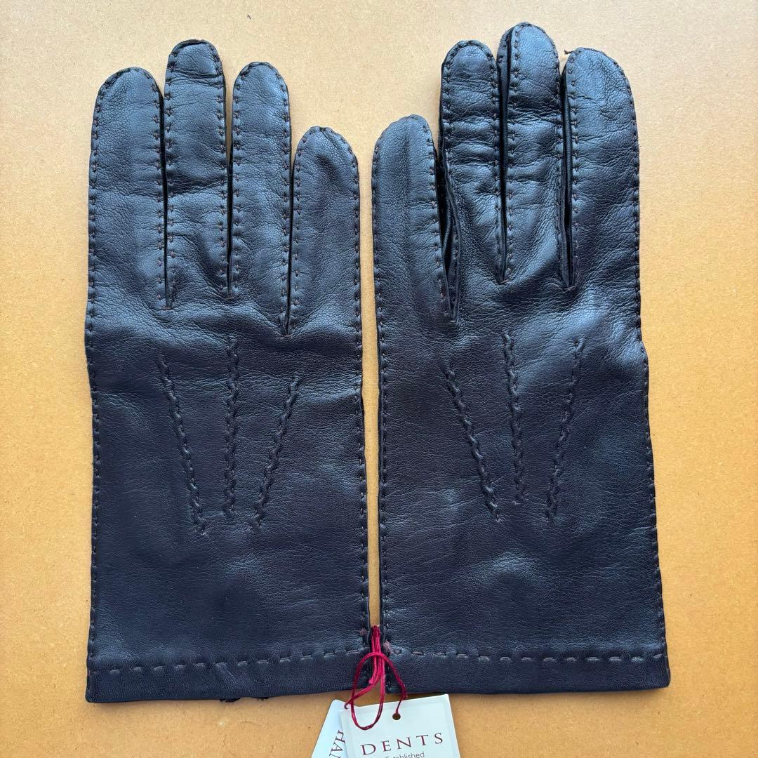 DENTS『デンツ』レザーグローブ　BROWN