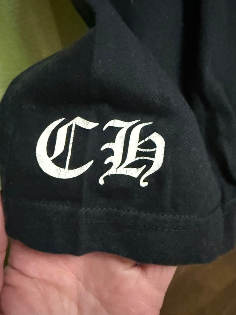 クロムハーツCHROMEHEARTS tシャツ ブラック 正規品 サイズM