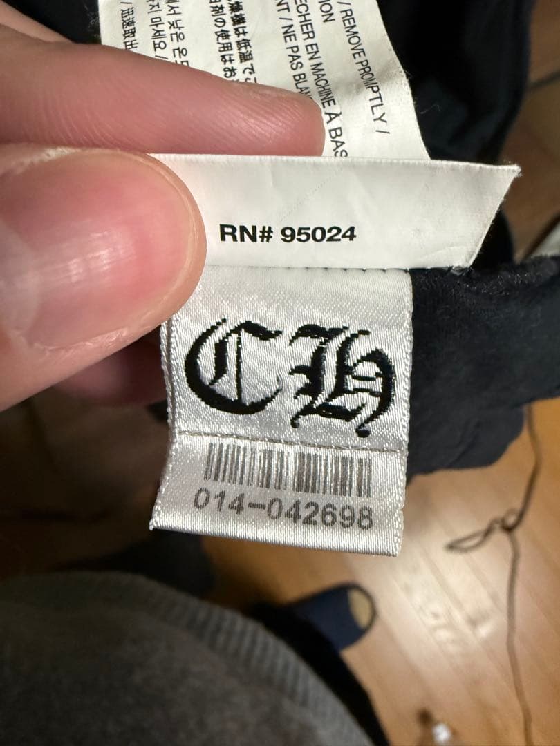 クロムハーツCHROMEHEARTS tシャツ ブラック 正規品 サイズM