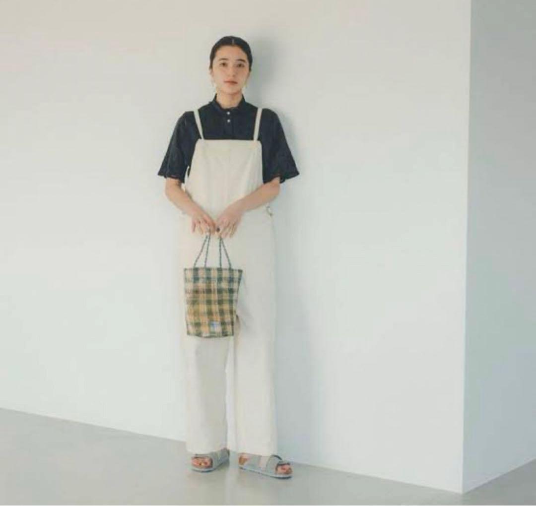 【新品未使用】北欧暮らしの道具店サイドベルトのサロペット　オーバーオール