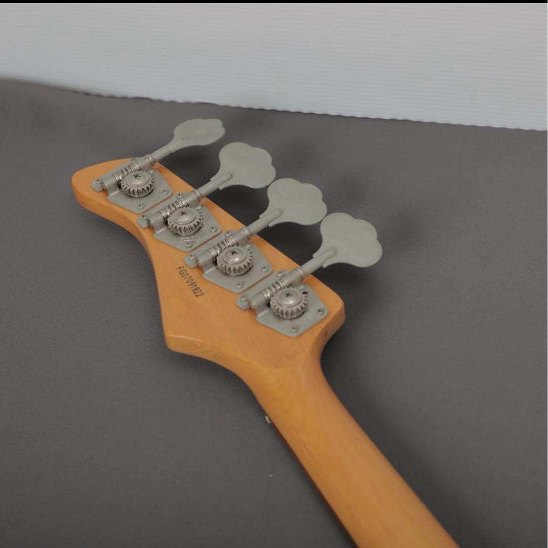 ゆ*様 エレキベース レッド 2ピックアップ