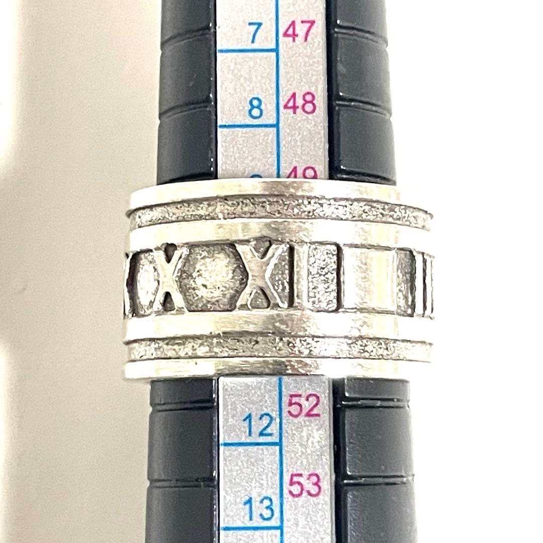 『TIFFANY&Co』11号 ティファニー アトラス ワイド リング 925
