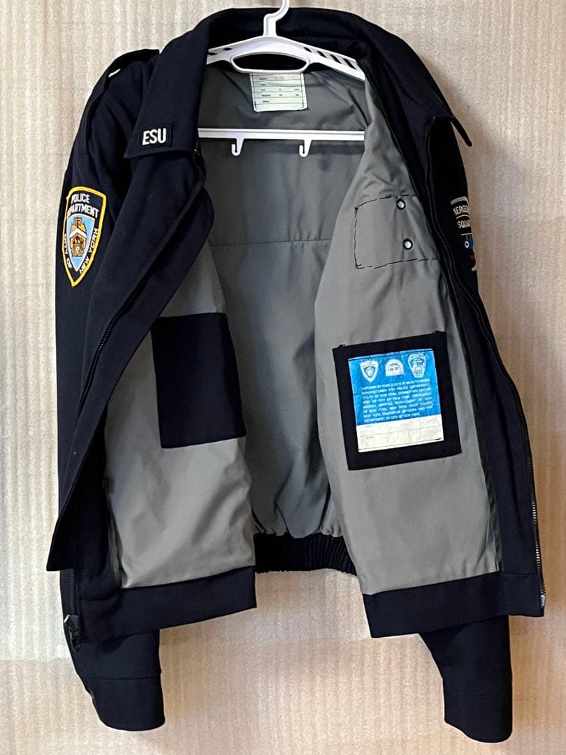 お値下げ 珍品 NYPD ESU ニューヨーク市警 特殊部隊 ESU 上下セット