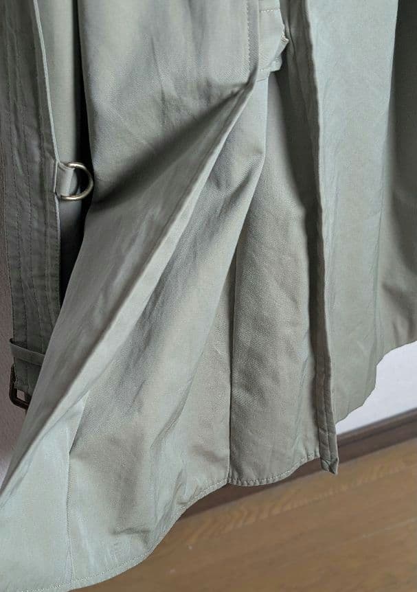 アクアスキュータム　トレンチコート　キングスウェイ　90s　カーキ　英国製　古着