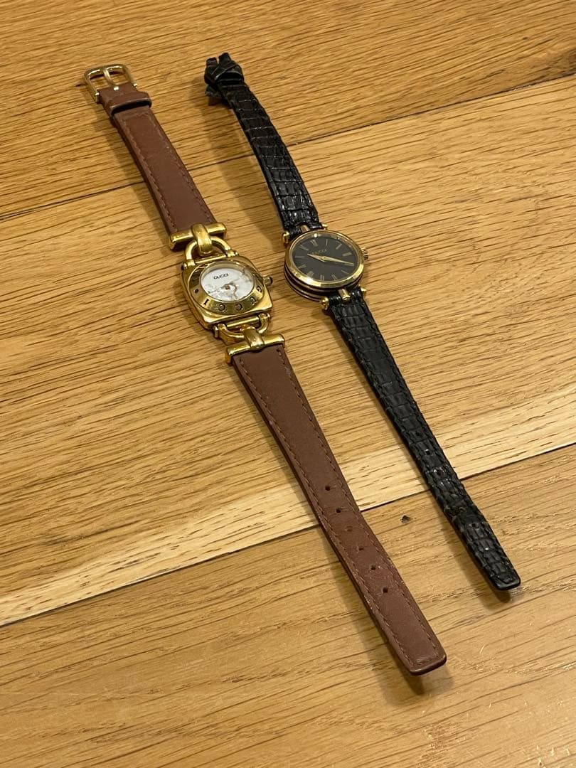 GUCCI アナログクォーツ腕時計2本セット