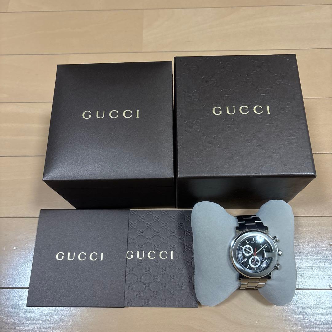 商*す様 GUCCI クロノグラフ 腕時計