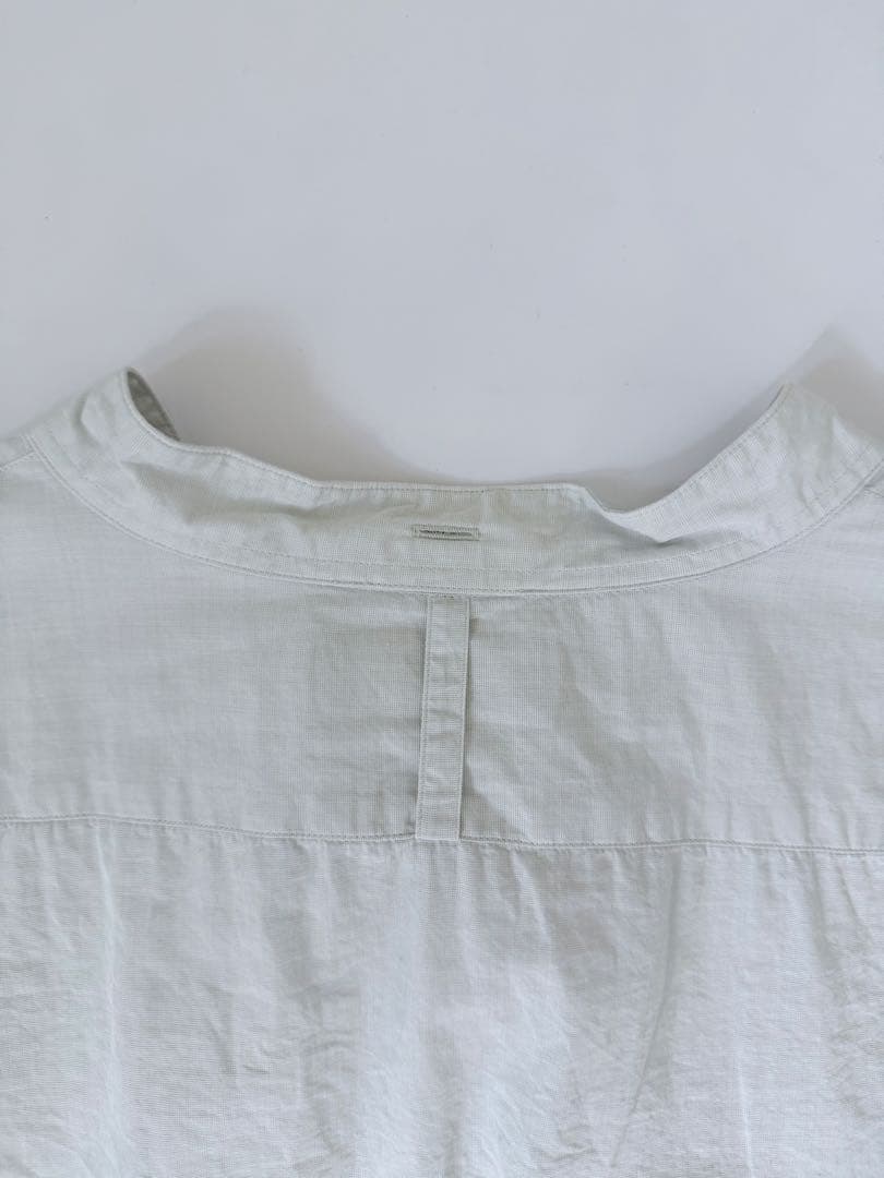 MHL コットンシルク シャツ COTTON SILK END ON END