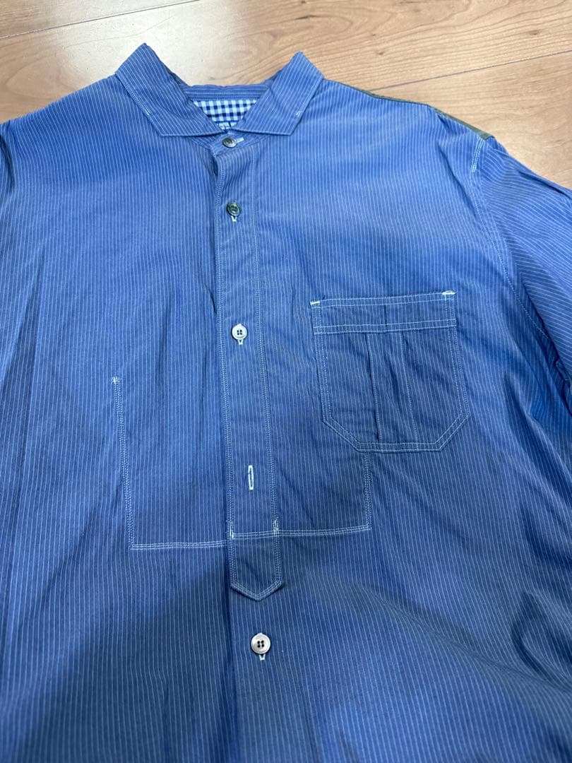 1日までの出品　ジュンヤワタナベマン　コムデギャルソン　ミリタリーシャツ　L