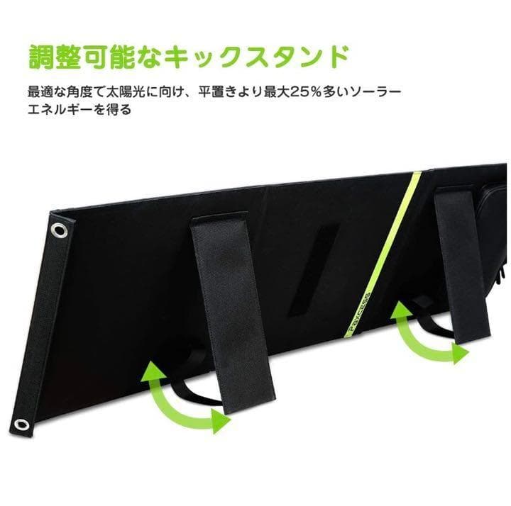 ❤スリムコンパクトながら100Wもの高出力♪❤使い勝手抜群❣ソーラーパネル