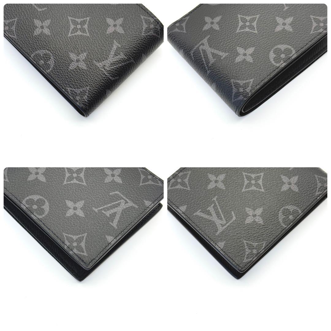 新品 ルイヴィトン モノグラム エクリプス ポルトフォイユ マルコ 財布 箱
