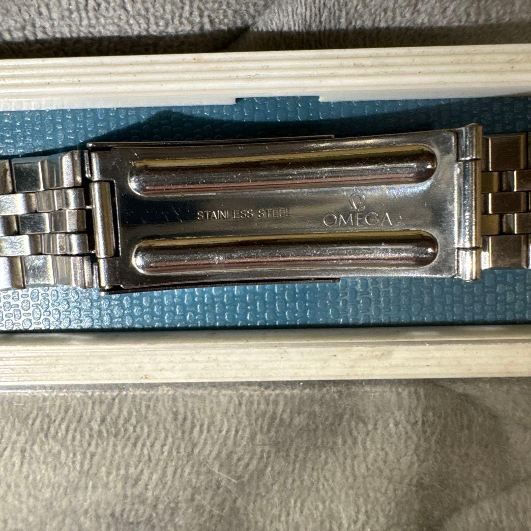 ヒ*ク様 OMEGA ステンレススチール 金属ベルト