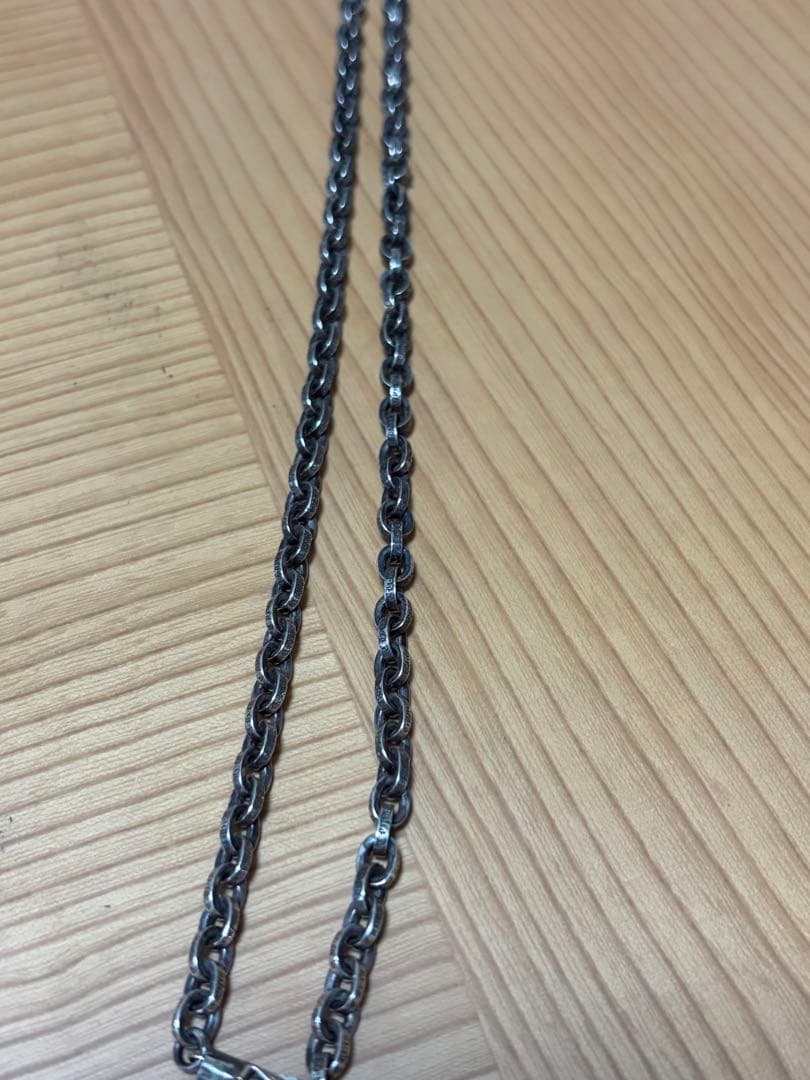クロムハーツ　ペーパーチェーン　18inch ダブルダガー　ネックレス