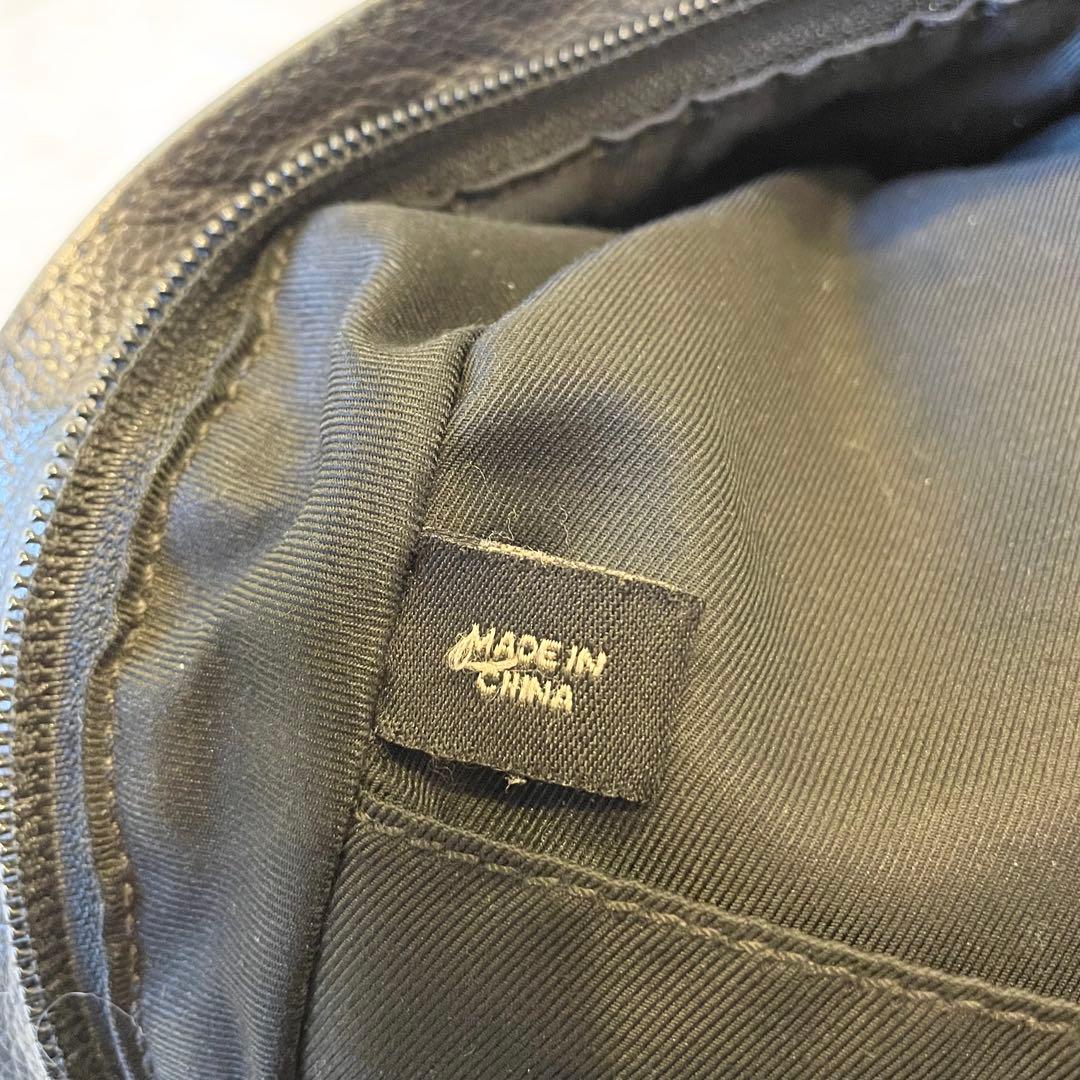 COACH コーチ レザー ボディバッグ ブラック クロスボディ ワンショルダー