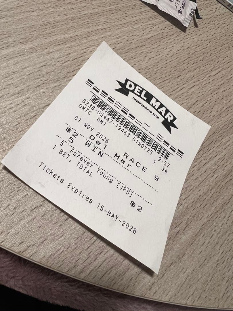 フォーエバーヤング ブリーダーズカップ 現地馬券