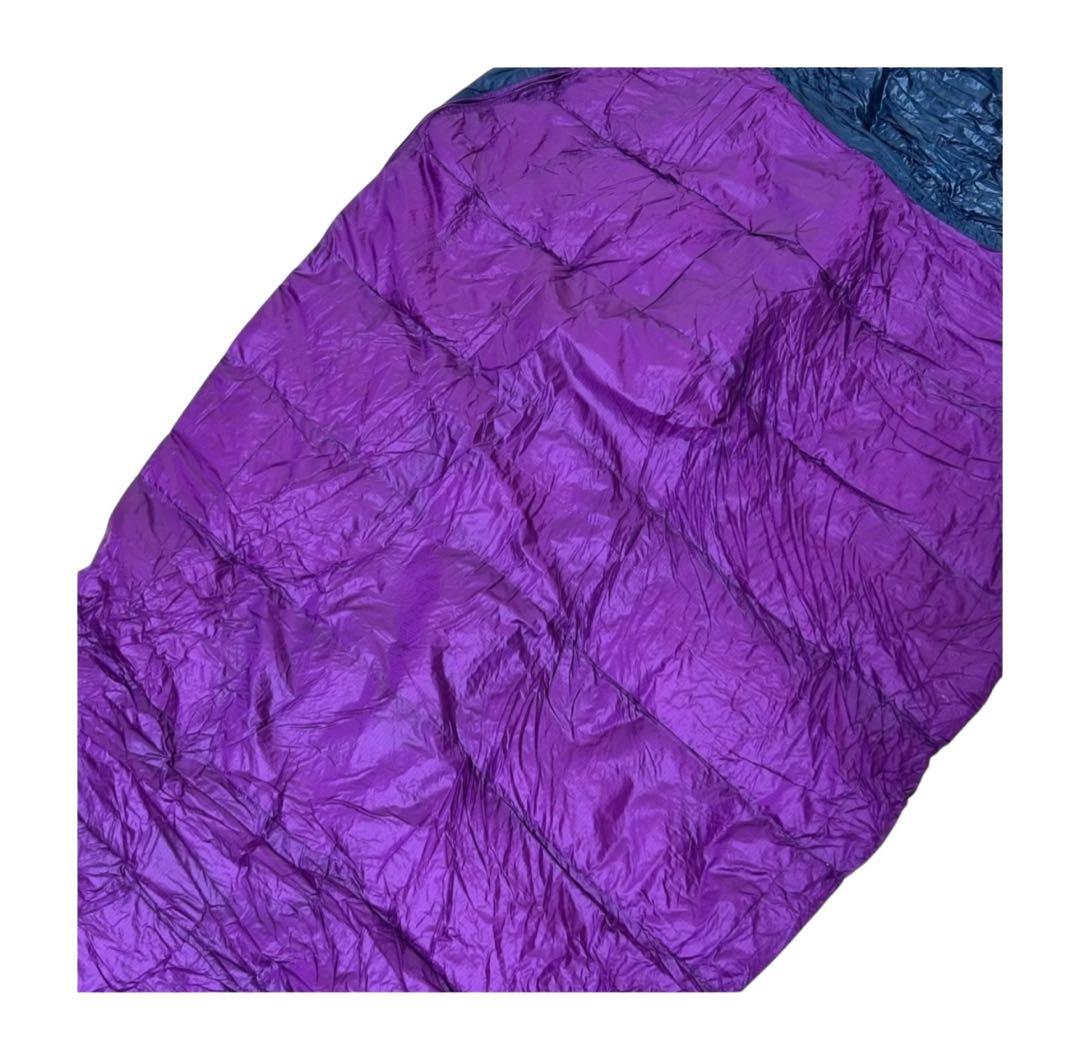 【ISUKA】エアドライト190 ダウン90% 紫系 軽量 高機能 登山