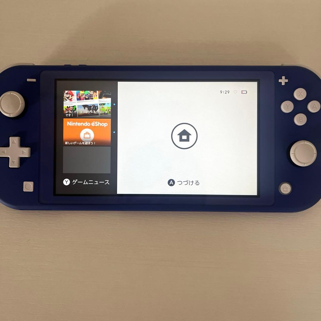 【美品】Nintendo Switch Lite 本体 ブルー