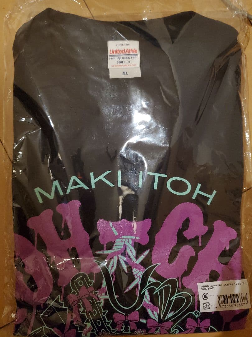 【ラスト１点】新作　スターダム伊藤麻希　入団記念Tシャツ　XLサイズ