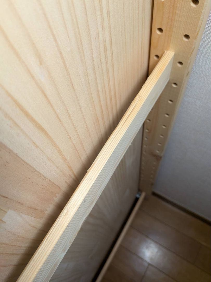 ■送料込■IKEA イーヴァル ユニットシェルフ パイン材 棚 キャビネット