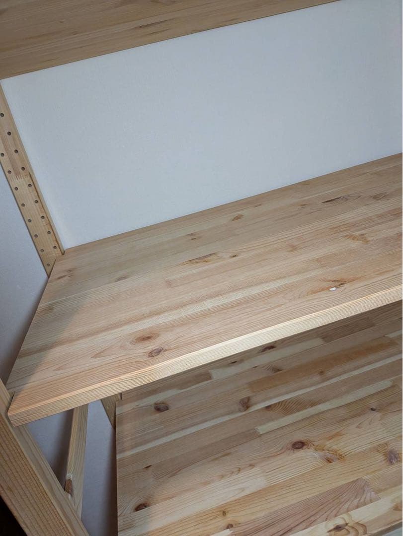 ■送料込■IKEA イーヴァル ユニットシェルフ パイン材 棚 キャビネット