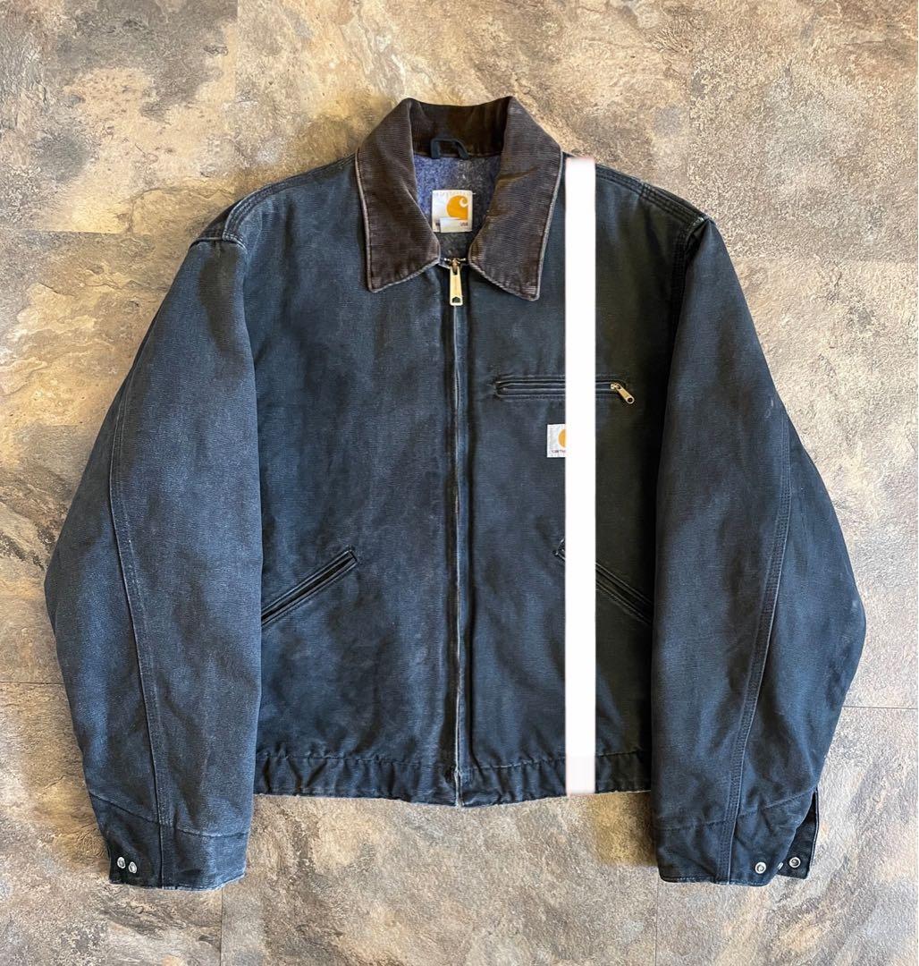 「超希少」USA製 Carhartt デトロイトジャケット　J001BLK