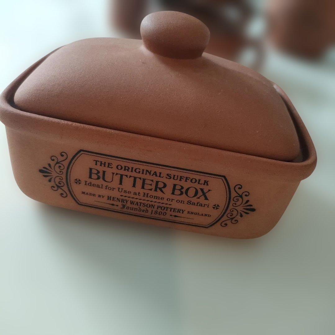 イギリス製ビンテージバターケース　#HenryWatson
