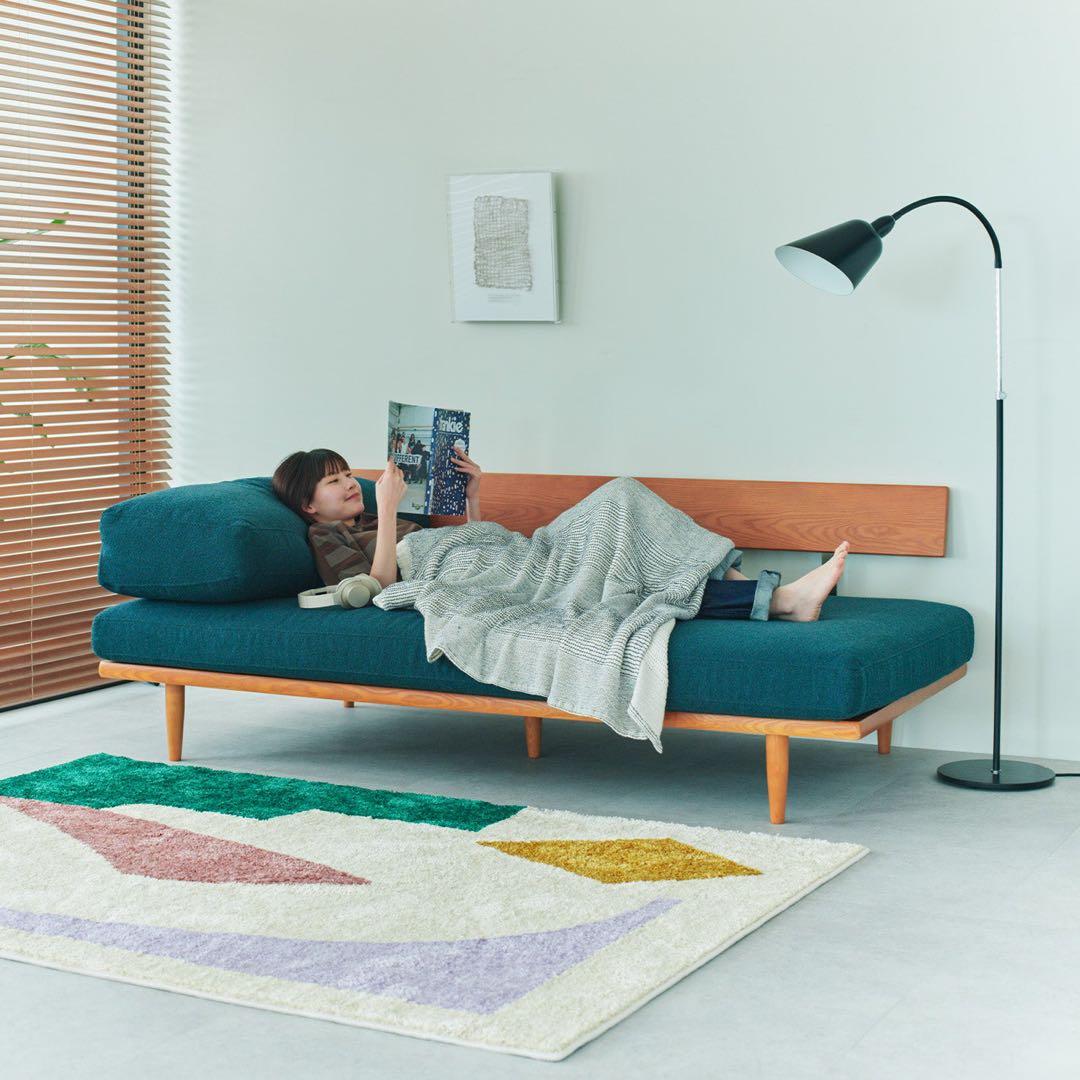 unico ZIZZI　ジッジ　カバーリングソファベッド　　ベージュ　ウニコ