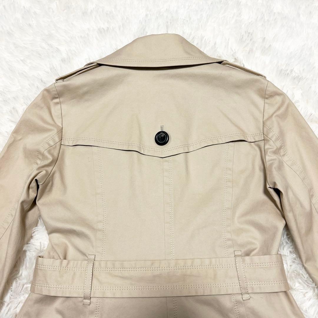 ✨美品✨ バーバリーブルーレーベル トレンチコート ノバチェック ベルト 38