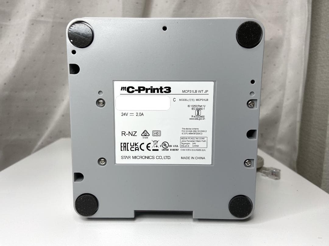 未使用■スター精密　サーマルプリンター＆ドロアー■MCP31LB　エアレジ対応