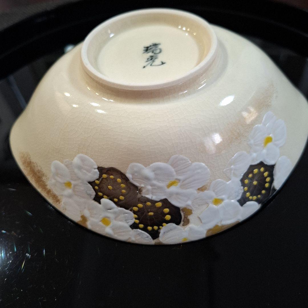 ♥️アンティーク京焼中鉢5客