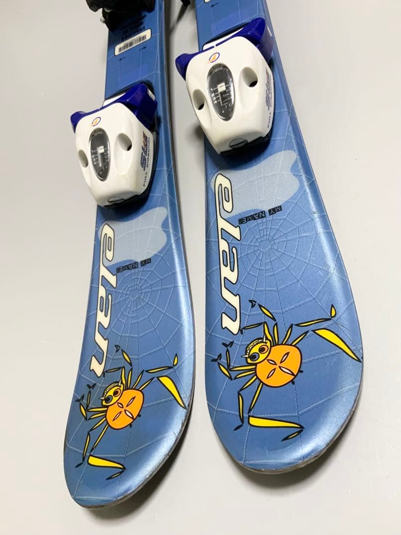 ジュニアスキー 3点セット　エラン　板70cm／ブーツ15cm-16.5cm