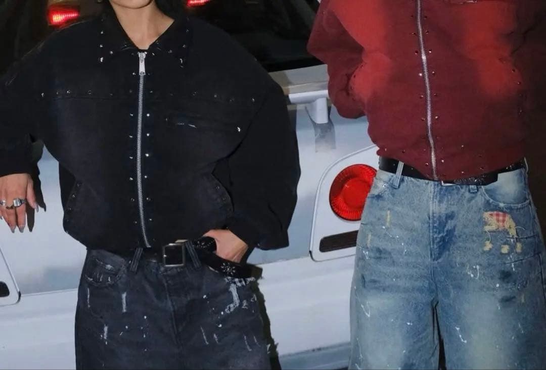 完売品　BELVET Star Studded Work Jacket