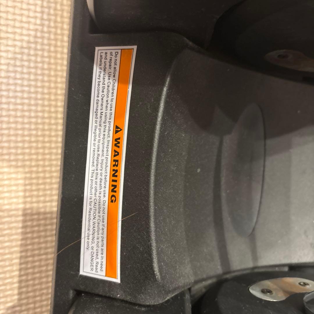 可変式ダンベル 黒/赤